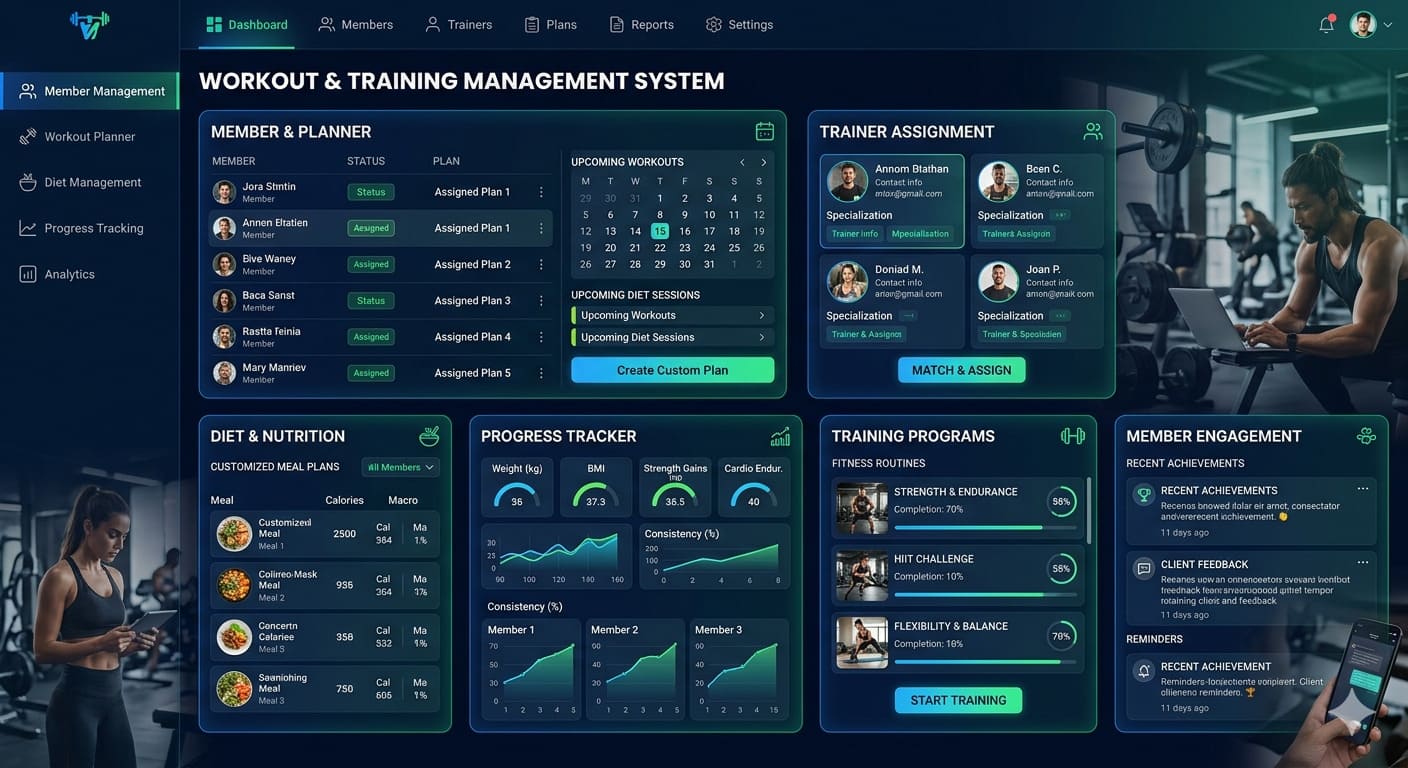 Workout & Training Management System